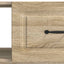 Sofabord Sonoma-eg 90 x 50 x 37 cm Konstrueret træ