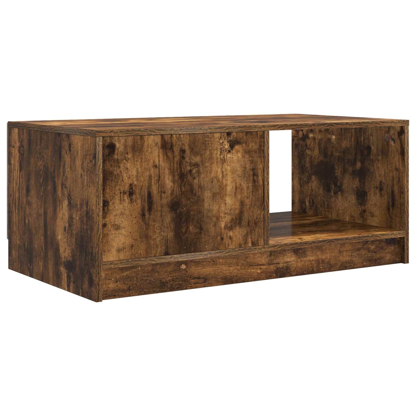 Sofabord Røget eg 90 x 50 x 37 cm Konstrueret træ