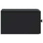 Væghængt Natbord 2 pcs Sort 33 x 34,5 x 20 cm Konstrueret træ