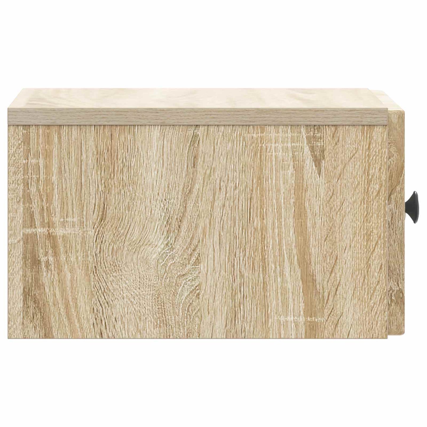 Væghængt Natbord med skuffe 2 pcs Sonoma-eg 33 x 34,5 x 20 cm