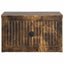 Væghængt Natbord med skuffe 2 pcs Røget eg 33 x 34,5 x 20 cm
