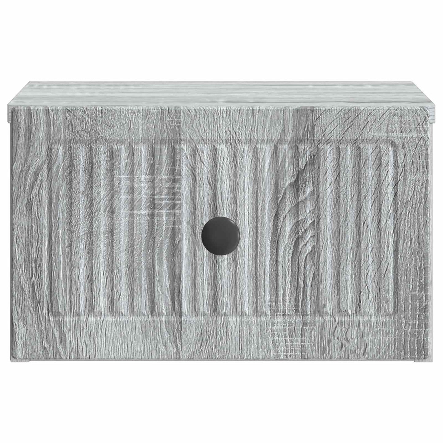 Væghængt Natbord 2 pcs Grå sonoma-eg 33 x 34,5 x 20 cm