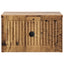 Væghængt Natbord med skuffe 2 pcs Gammelt træ 33 x 34,5 x 20 cm