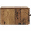Væghængt Natbord med skuffe 2 pcs Gammelt træ 33 x 34,5 x 20 cm