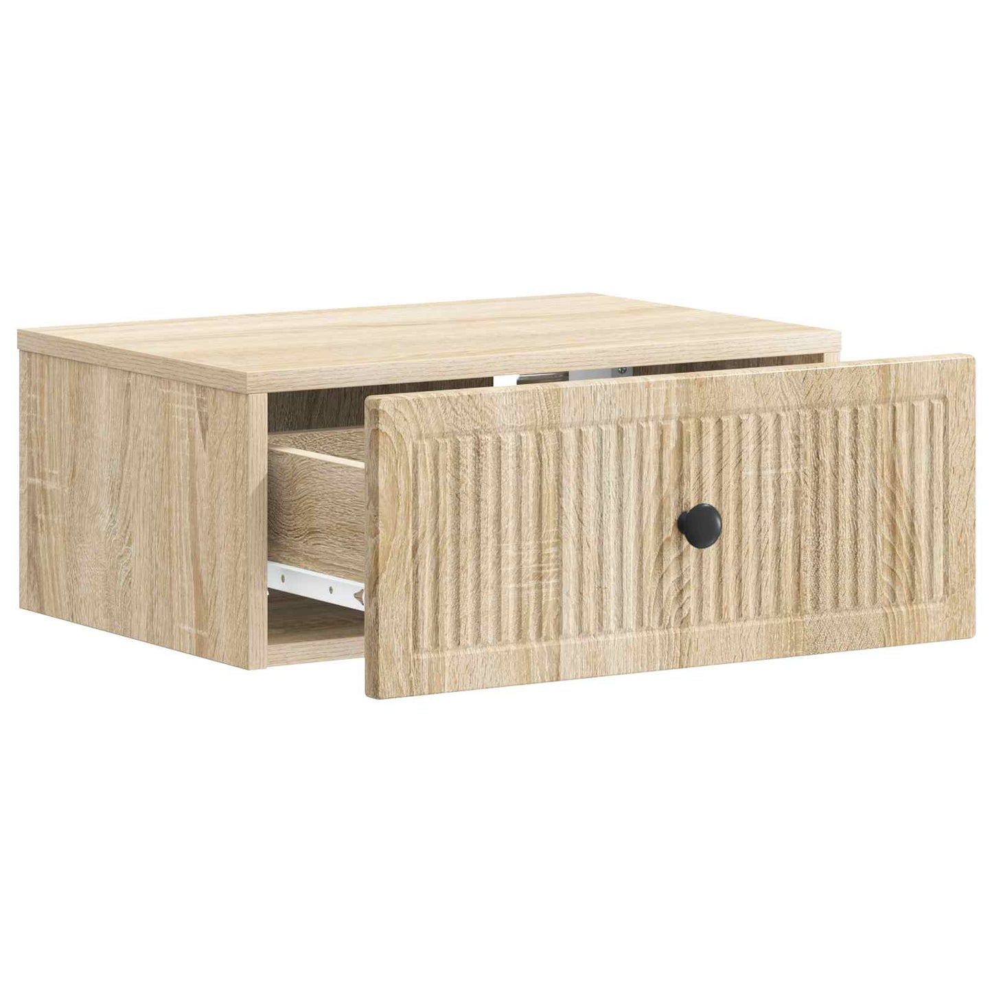 Natskab 2 pcs Sonoma-eg 49 x 34,5 x 20 cm Konstrueret træ