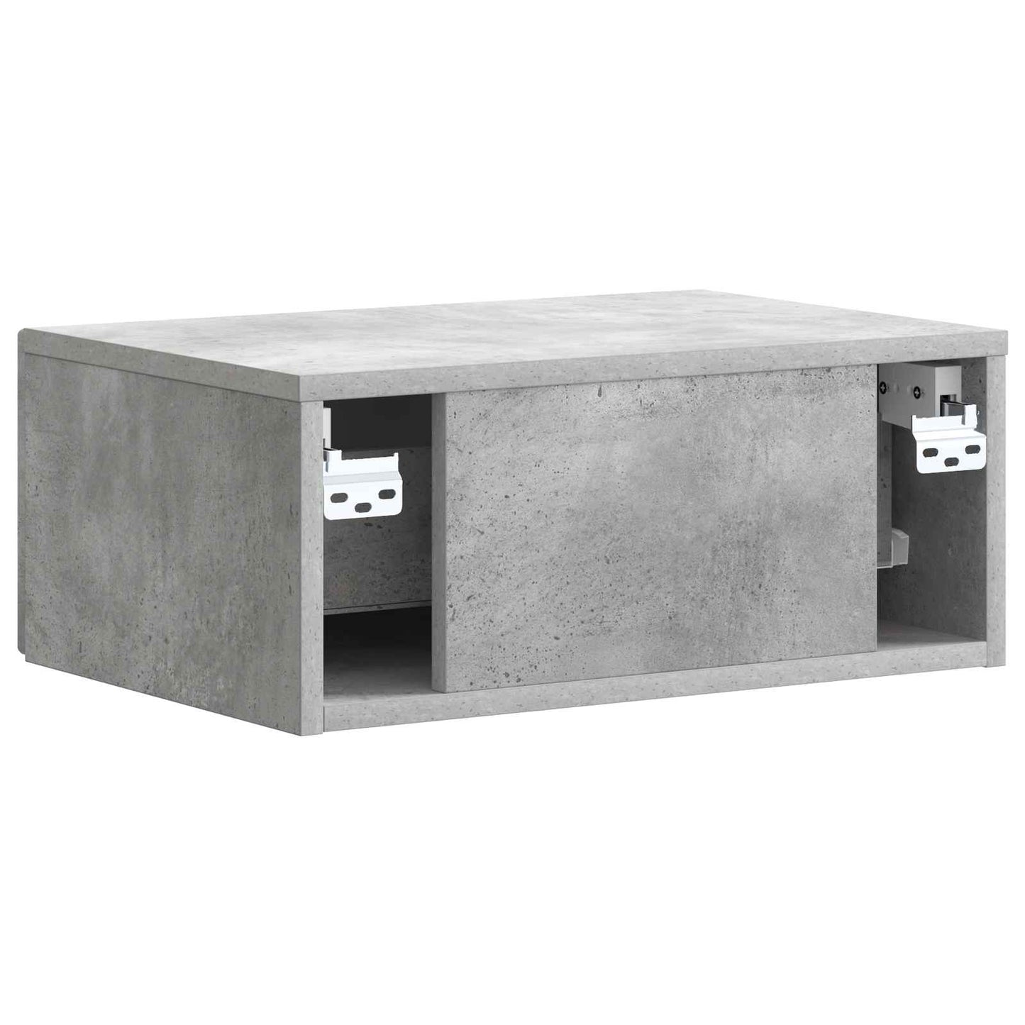 Natskab Betongrå 49 x 34,5 x 20 cm Konstrueret træ