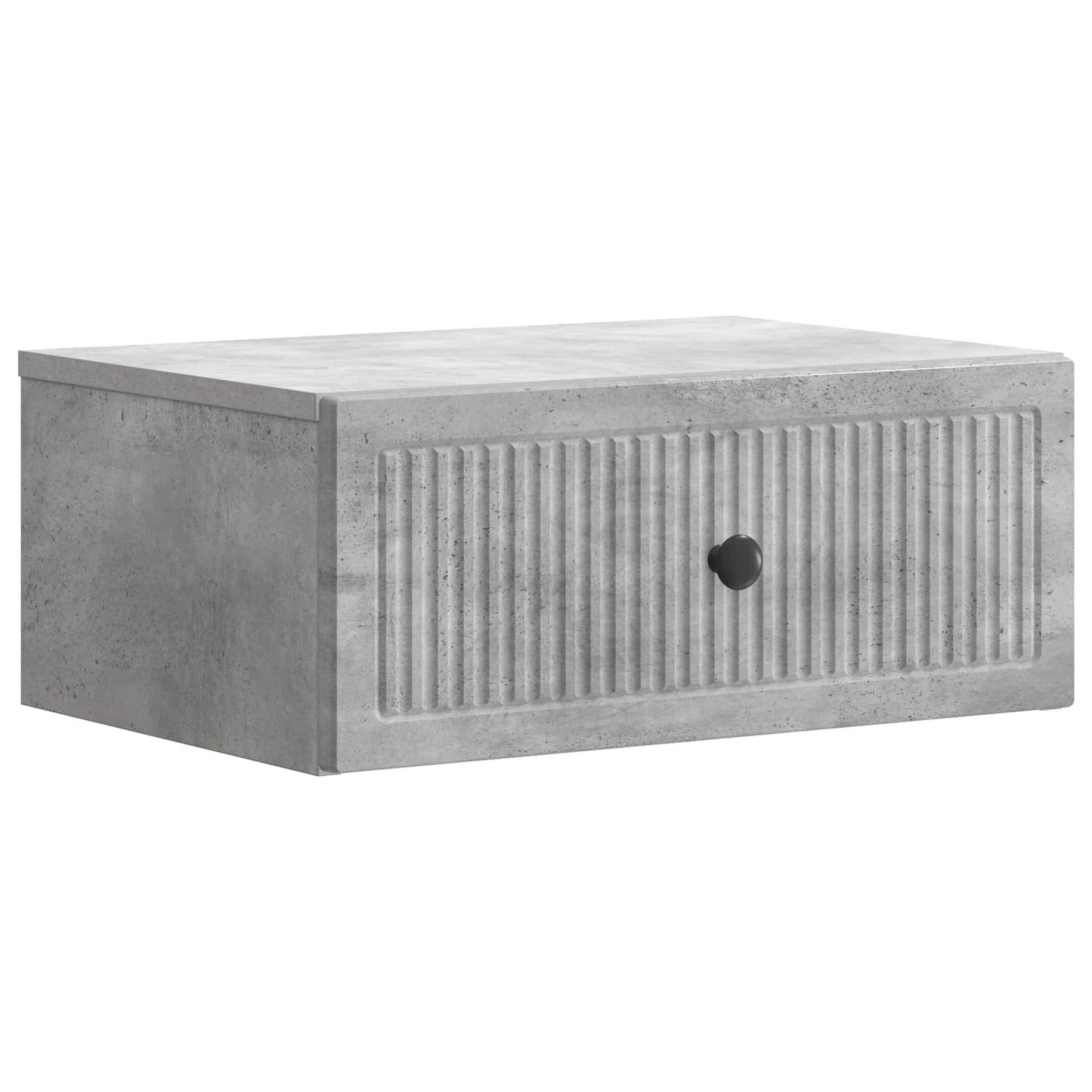 Natskab 2 pcs Betongrå 49 x 34,5 x 20 cm Konstrueret træ