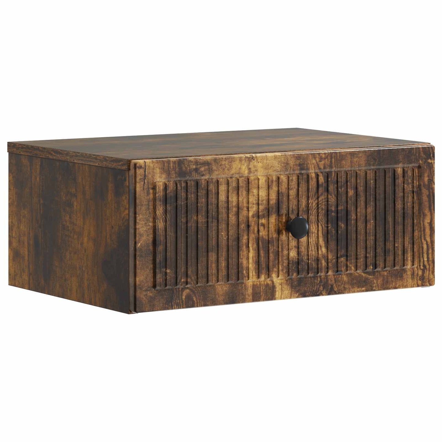 Natskab 2 pcs Røget eg 49 x 34,5 x 20 cm Konstrueret træ