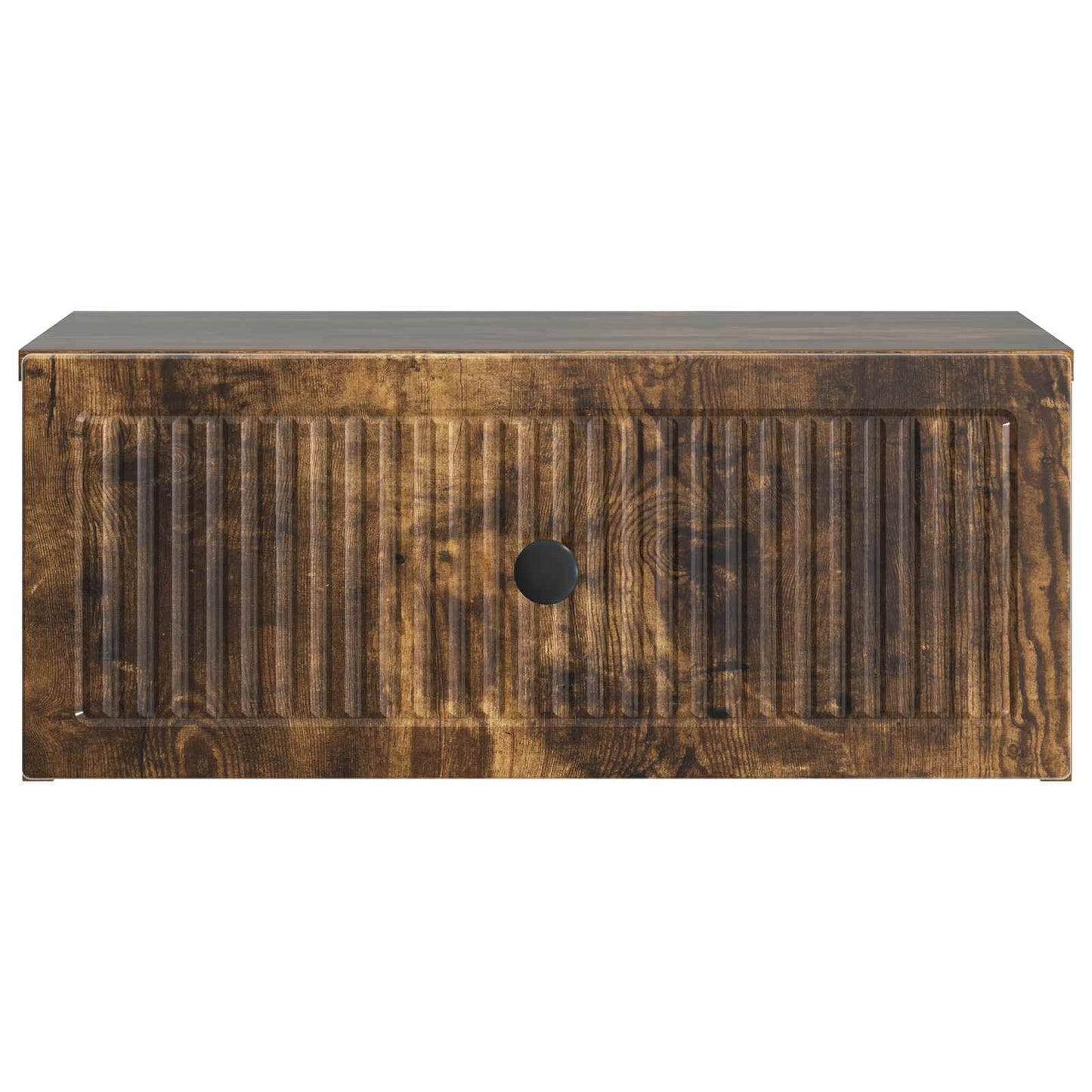 Natskab 2 pcs Røget eg 49 x 34,5 x 20 cm Konstrueret træ