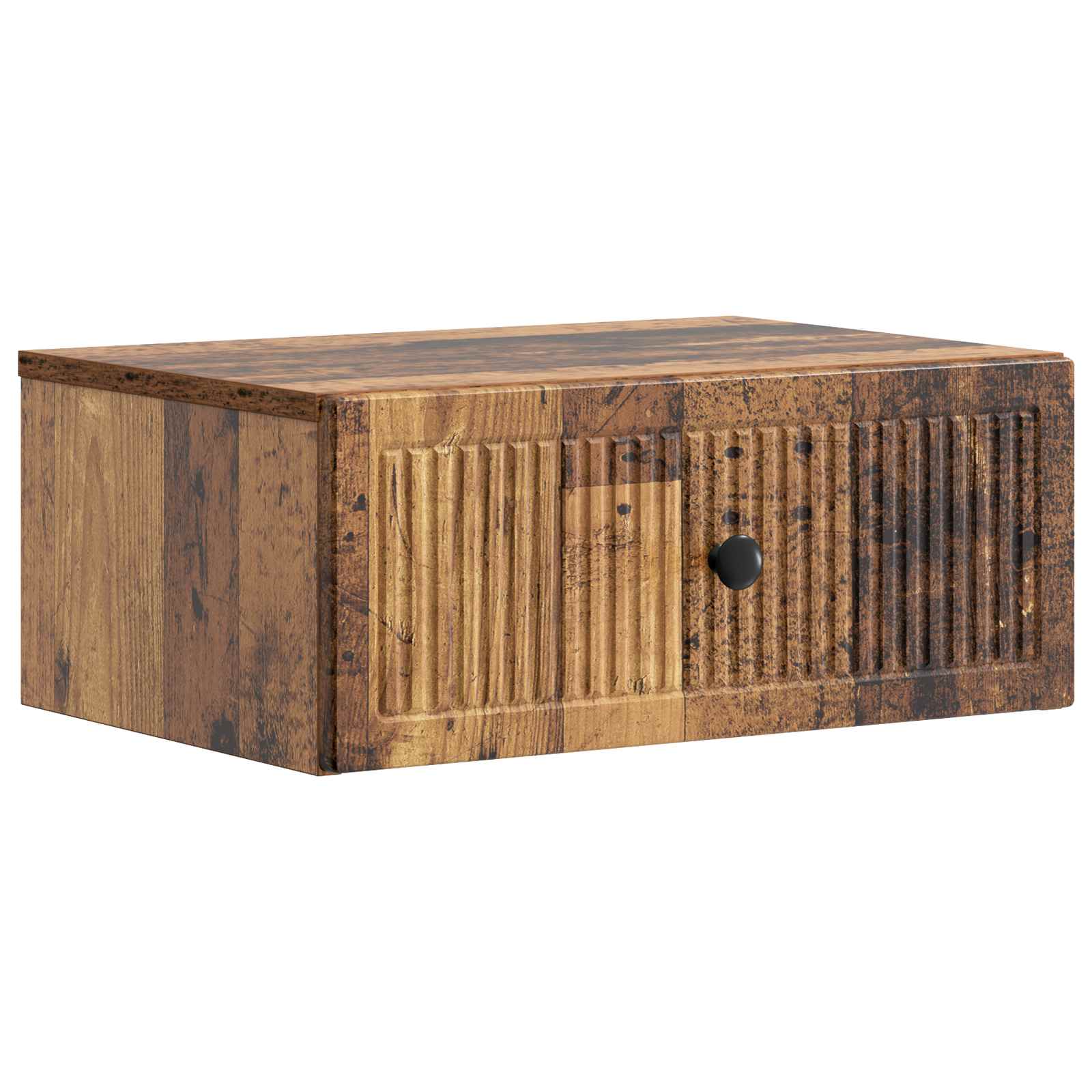 Natskab Gammelt træ 49 x 34,5 x 20 cm Konstrueret træ billede