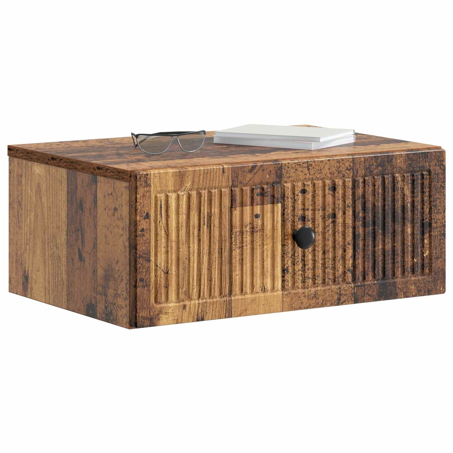 Natskab 2 pcs Gammelt træ 49 x 34,5 x 20 cm Konstrueret træ