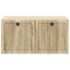 Væghængt TV-skab Sonoma-eg 59,5 x 41 x 30 cm Konstrueret træ