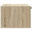 Væghængt TV-skab Sonoma-eg 59,5 x 41 x 30 cm Konstrueret træ