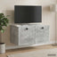 Væghængt TV-skab Betongrå 59,5 x 41 x 30 cm Konstrueret træ