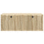 Væghængt TV-skab Sonoma-eg 78,5 x 41 x 30 cm Konstrueret træ