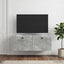 Væghængt TV-skab Betongrå 78,5 x 41 x 30 cm Konstrueret træ