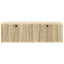 Væghængt TV-skab Sonoma-eg 98 x 41 x 30 cm Konstrueret træ