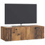 Væghængt TV-skab Gammelt træ 98 x 41 x 30 cm Konstrueret træ