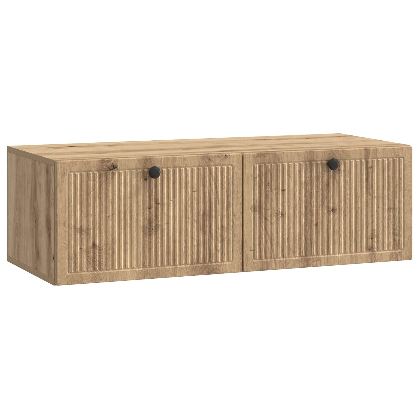 Væghængt TV-skab Artisan-eg 98 x 41 x 30 cm Konstrueret træ