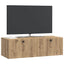 Væghængt TV-skab Artisan-eg 98 x 41 x 30 cm Konstrueret træ