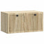 Væghængt TV-skab Sonoma-eg 59,5 x 31 x 30 cm Konstrueret træ
