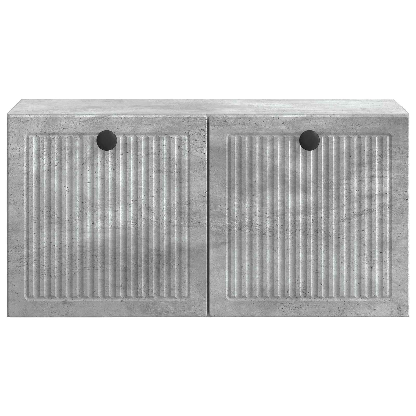 Væghængt TV-skab Betongrå 59,5 x 31 x 30 cm Konstrueret træ