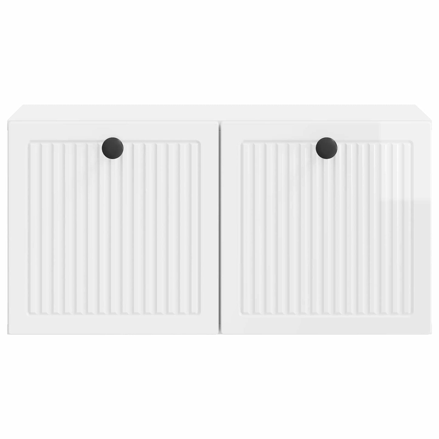 Væghængt TV-skab Vægmonteret Hvid højglans 59,5 x 31 x 30 cm