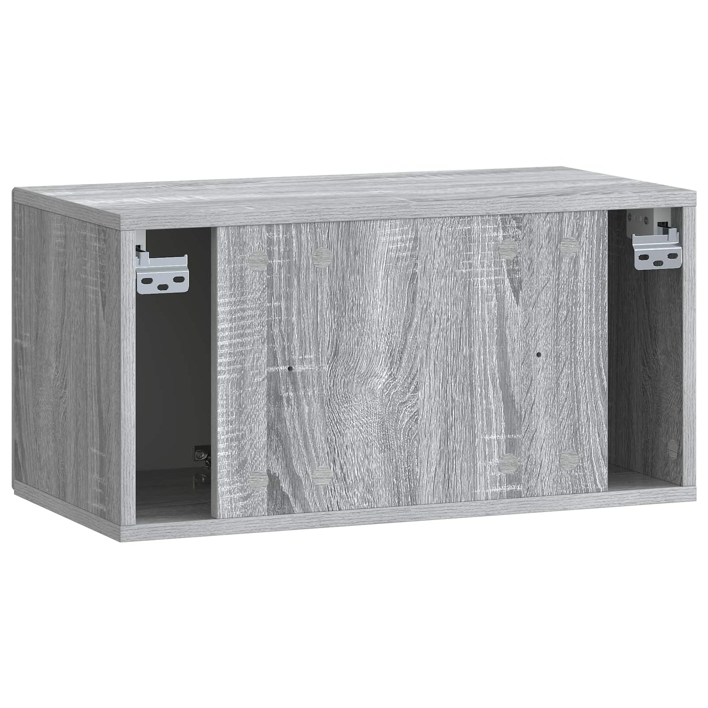 Væghængt TV-skab Vægmonteret Grå sonoma-eg 59,5 x 31 x 30 cm