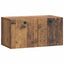 Væghængt TV-skab Gammelt træ 59,5 x 31 x 30 cm Konstrueret træ