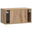 Væghængt TV-skab Artisan-eg 59,5 x 31 x 30 cm Konstrueret træ