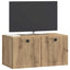 Væghængt TV-skab Artisan-eg 59,5 x 31 x 30 cm Konstrueret træ