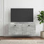 Væghængt TV-skab Betongrå 78,5 x 31 x 30 cm Konstrueret træ