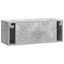 Væghængt TV-skab Betongrå 78,5 x 31 x 30 cm Konstrueret træ
