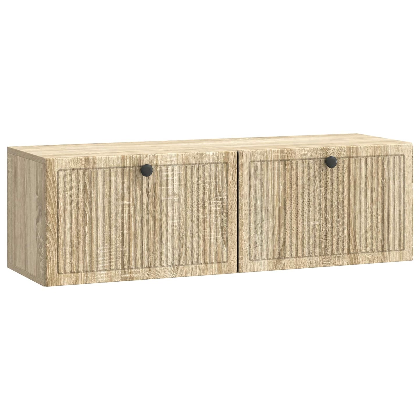 Væghængt TV-skab Sonoma-eg 98 x 31 x 30 cm Konstrueret træ
