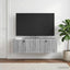 Væghængt TV-skab Grå sonoma-eg 98 x 31 x 30 cm Konstrueret træ