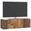 Væghængt TV-skab Gammelt træ 98 x 31 x 30 cm Konstrueret træ