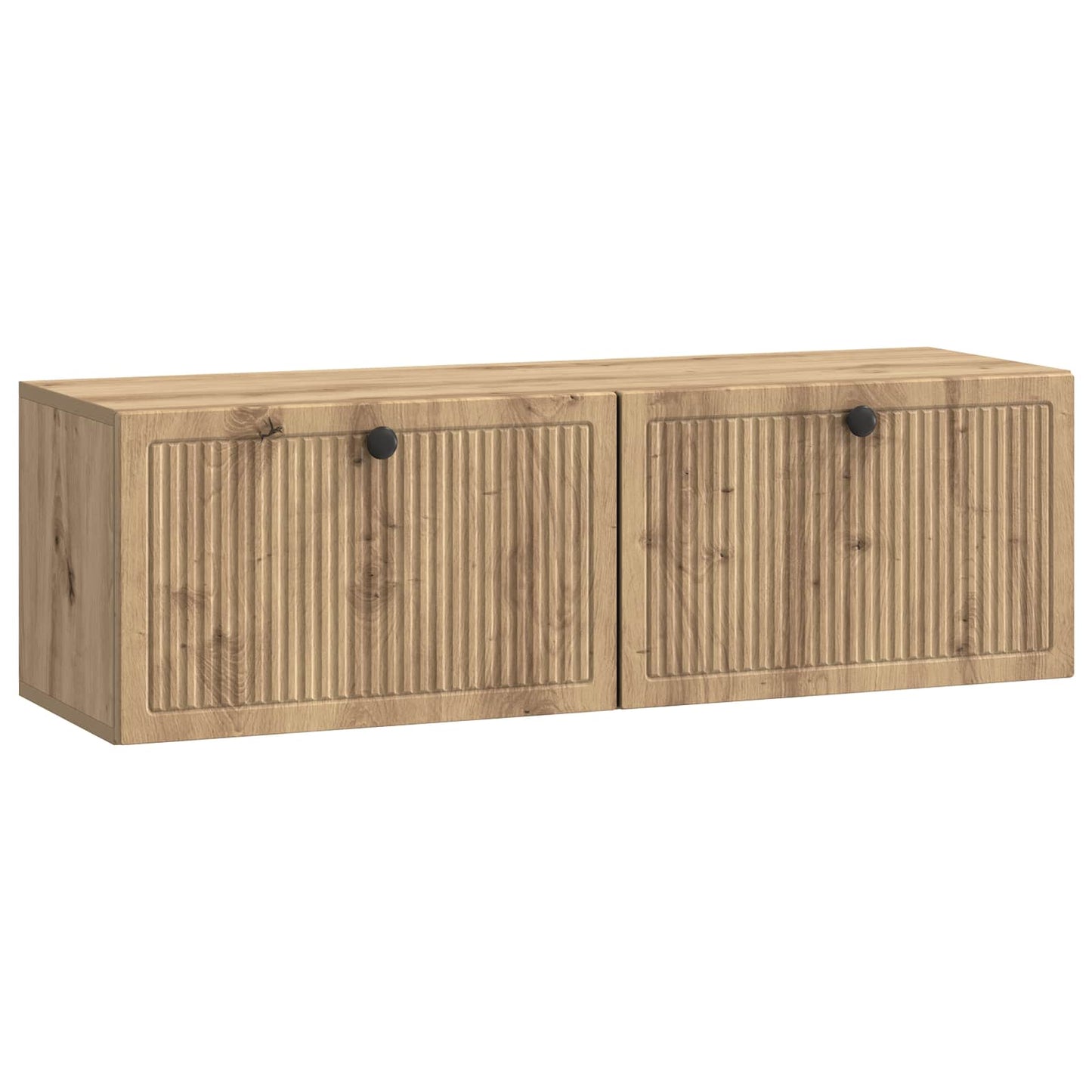 Væghængt TV-skab Artisan-eg 98 x 31 x 30 cm Konstrueret træ