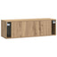 Væghængt TV-skab Artisan-eg 98 x 31 x 30 cm Konstrueret træ