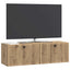 Væghængt TV-skab Artisan-eg 98 x 31 x 30 cm Konstrueret træ