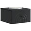 Væghængt Natbord 2 pcs Sort 33 x 34,5 x 20 cm Konstrueret træ
