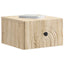 Væghængt Natbord med skuffe 2 pcs Sonoma-eg 33 x 34,5 x 20 cm