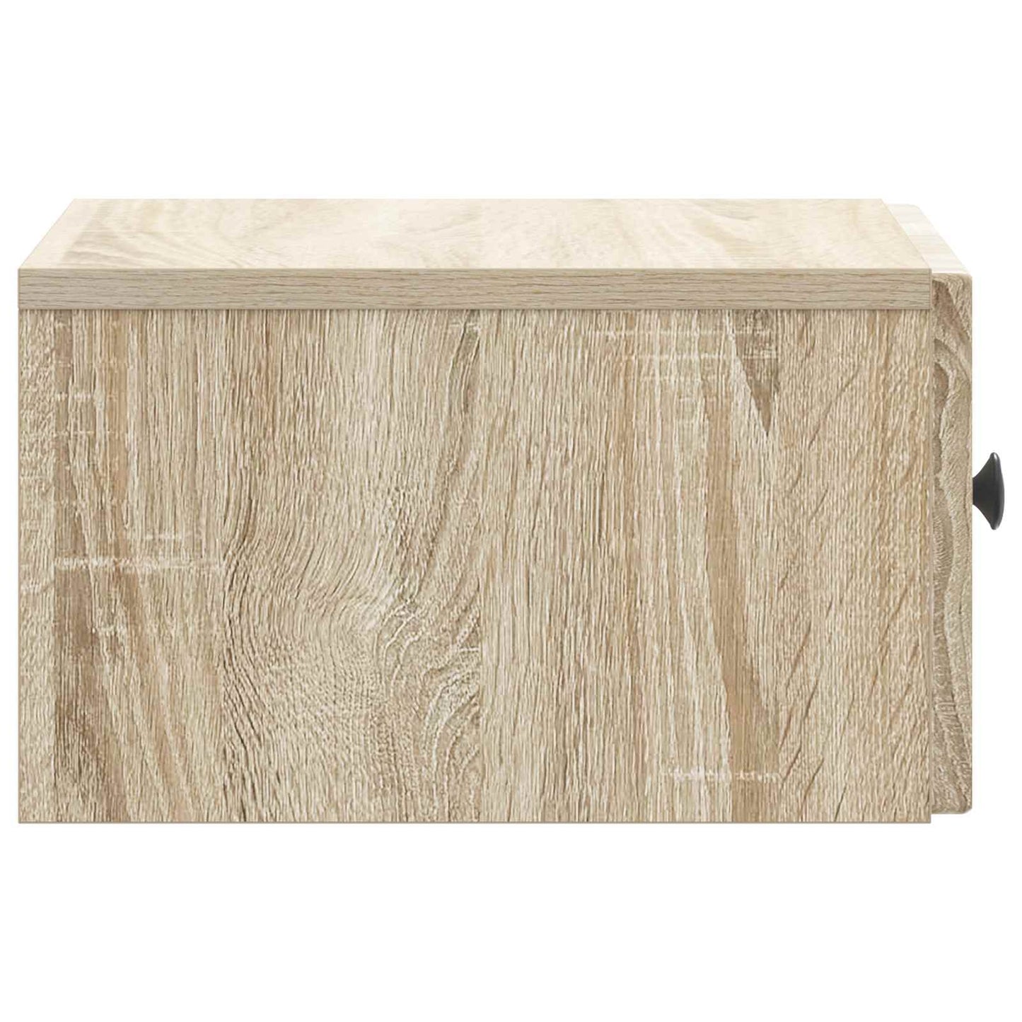 Væghængt Natbord 2 stk. Sonoma-eg 33 x 34,5 x 20 cm