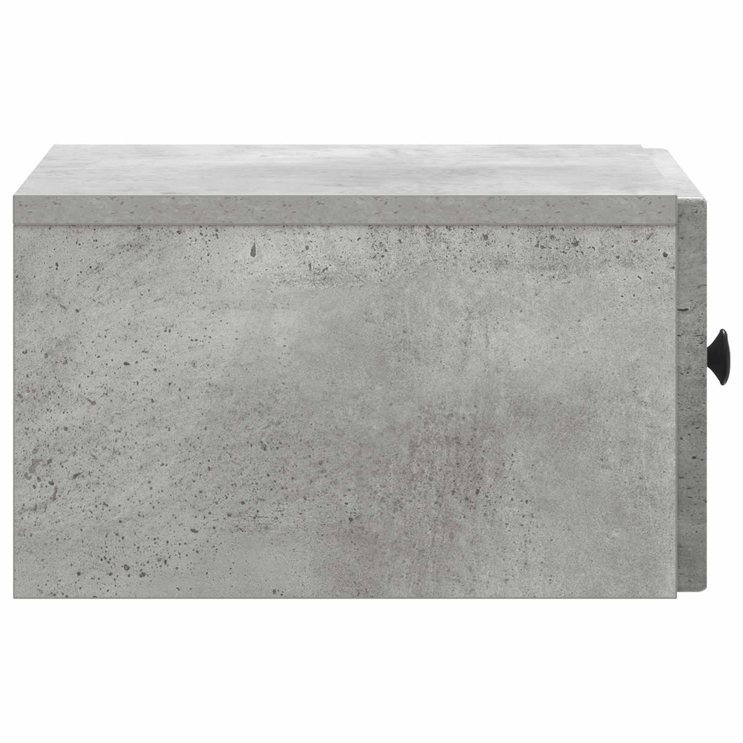 Væghængt Natbord Betongrå 33 x 34,5 x 20 cm Konstrueret træ