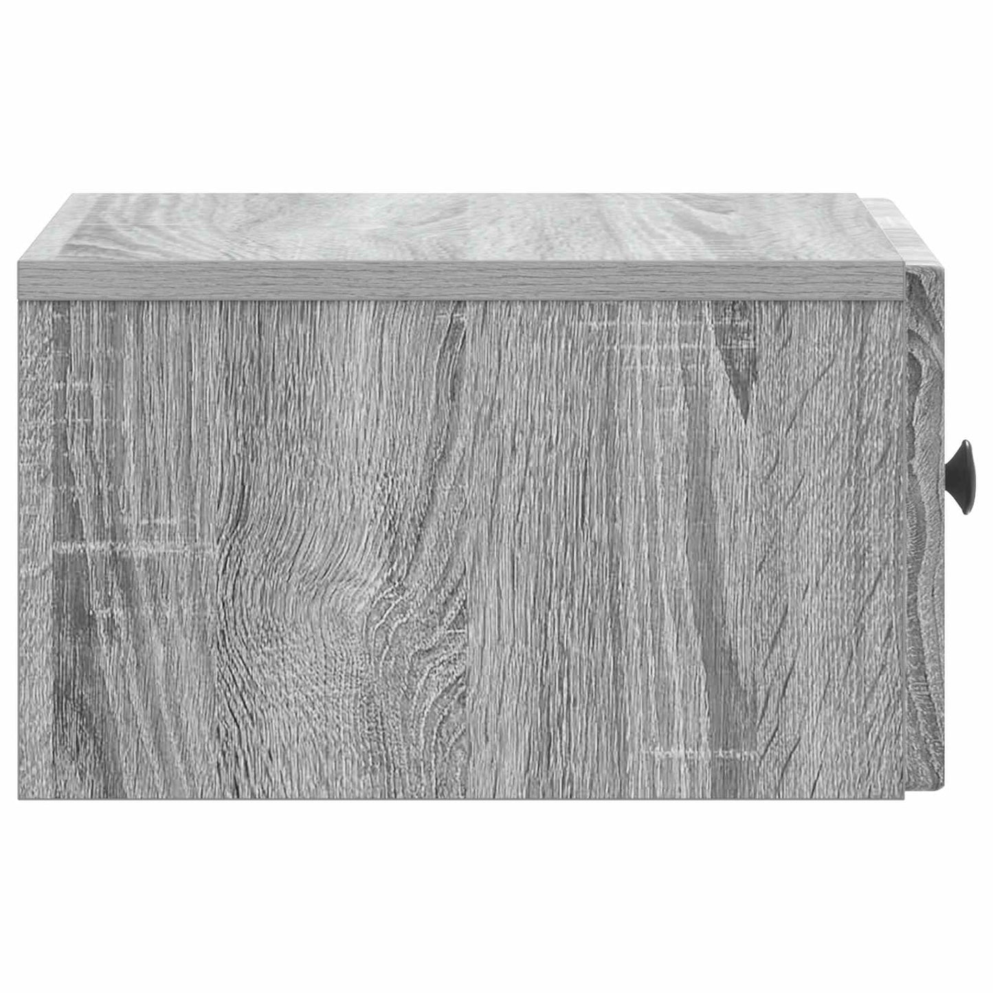 Væghængt Natbord 2 pcs Grå sonoma-eg 33 x 34,5 x 20 cm