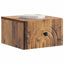 Væghængt Natbord med skuffe 2 pcs Gammelt træ 33 x 34,5 x 20 cm