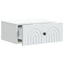 Væghængt Natbord 2 pcs Hvid 49 x 34,5 x 20 cm Konstrueret træ
