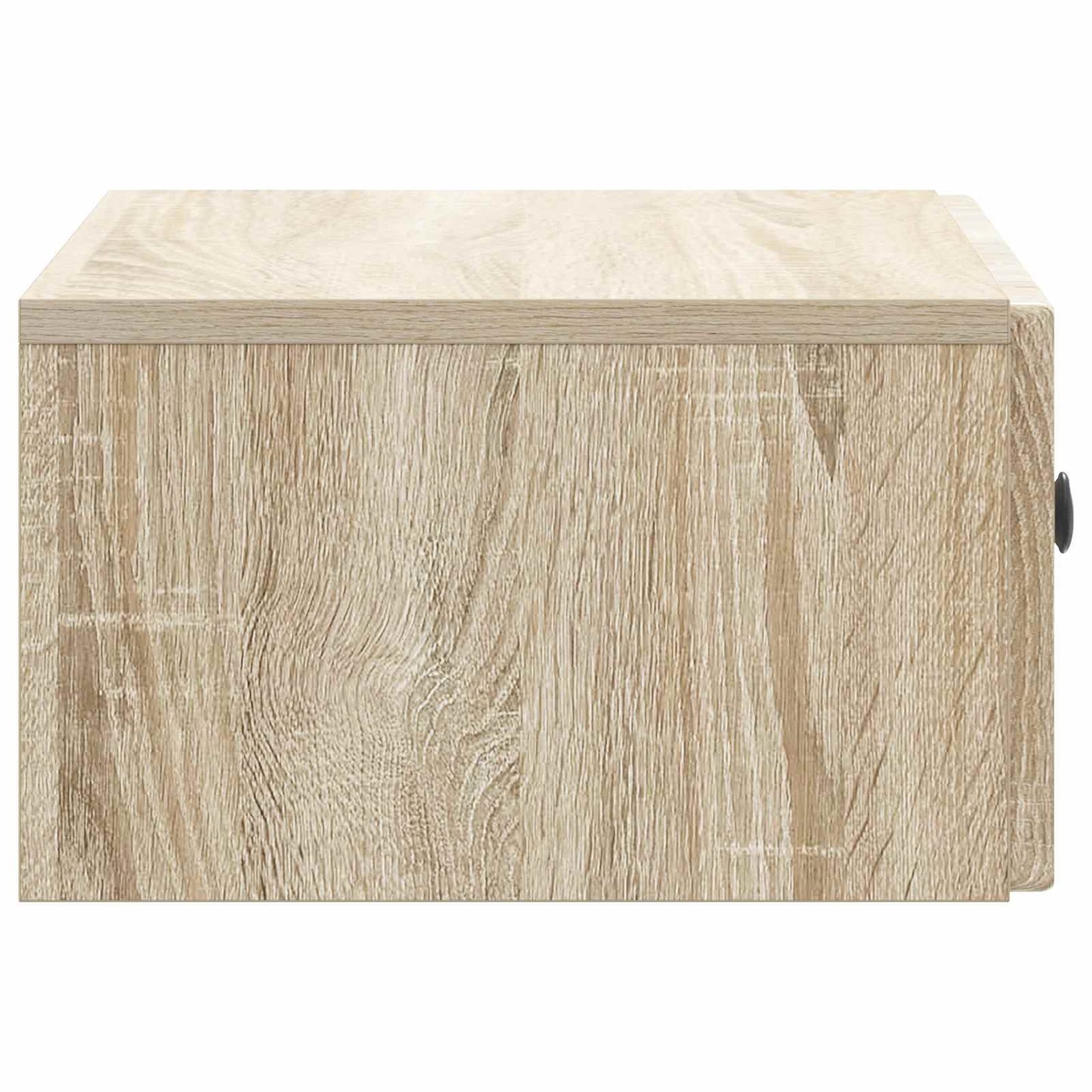 Væghængt Natbord Sonoma-eg 49 x 34,5 x 20 cm Konstrueret træ