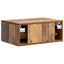 Væghængt Natbord med skuffe 2 pcs Gammelt træ 49 x 34,5 x 20 cm