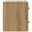 Væghængt Natbord med skuffe 2 pcs Artisan-eg 33 x 34,5 x 40 cm