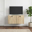 Væghængt TV-skab Sonoma-eg 59,5 x 41 x 30 cm Konstrueret træ